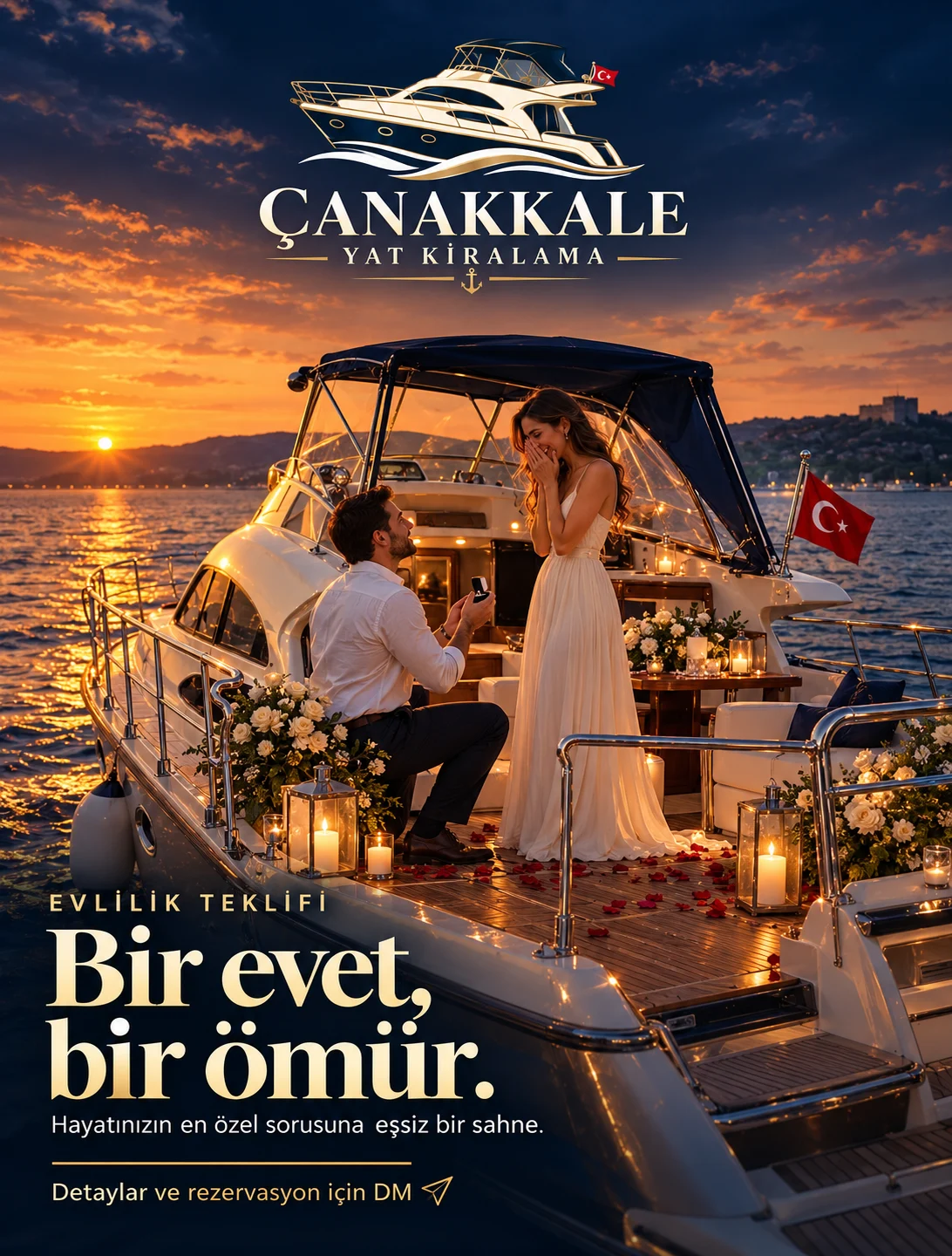 Evlilik teklifi — Bir evet, bir ömür